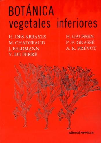 BOTANICA VEGETALES INFERIORES | 9788429118131 | ABBAYES | Llibres Parcir | Llibreria Parcir | Llibreria online de Manresa | Comprar llibres en català i castellà online