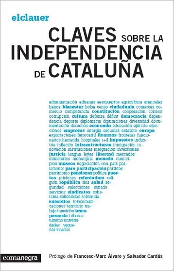 CLAVES SOBRE LA INDEPENDENCIA DE CATALUÑA | 9788415097921 | EL CLAUER | Llibres Parcir | Llibreria Parcir | Llibreria online de Manresa | Comprar llibres en català i castellà online