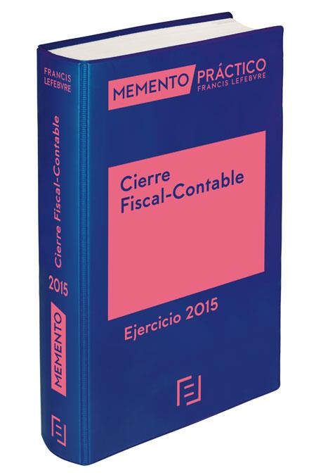 MEMENTO PRÁCTICO CIERRE FISCAL-CONTABLE | 9788416268702 | VV.AA. | Llibres Parcir | Llibreria Parcir | Llibreria online de Manresa | Comprar llibres en català i castellà online