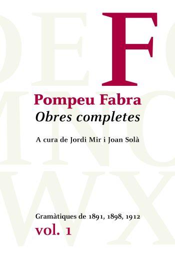 OBRES COMPLETES 1 POMPEU FABRA | 9788484377962 | FABRA | Llibres Parcir | Llibreria Parcir | Llibreria online de Manresa | Comprar llibres en català i castellà online