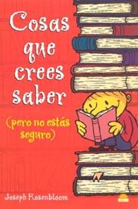 COSAS QUE CREES SABER PERO NO ESTAS SEGURO | 9788497541459 | ROSENBLOOM | Llibres Parcir | Llibreria Parcir | Llibreria online de Manresa | Comprar llibres en català i castellà online