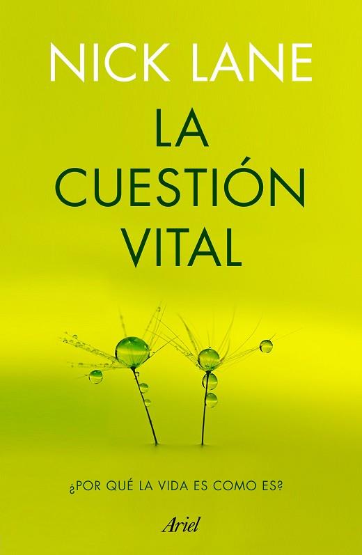 LA CUESTIÓN VITAL | 9788434423060 | LANE, NICK | Llibres Parcir | Llibreria Parcir | Llibreria online de Manresa | Comprar llibres en català i castellà online