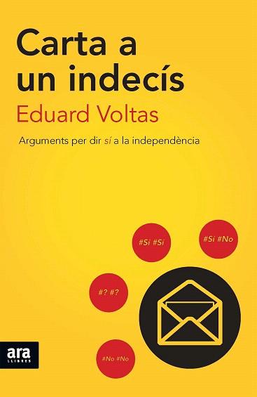 CARTA A UN INDECÍS | 9788415642985 | VOLTAS POLL, EDUARD | Llibres Parcir | Llibreria Parcir | Llibreria online de Manresa | Comprar llibres en català i castellà online