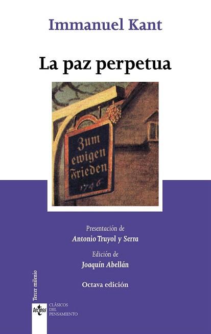 La paz perpetua | 9788430955824 | Kant, Immanuel | Llibres Parcir | Llibreria Parcir | Llibreria online de Manresa | Comprar llibres en català i castellà online