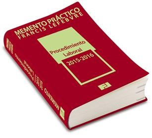 MEMENTO PRÁCTICO PROCEDIMIENTO LABORAL 2015-2016 | 9788415911968 | VVAA FRANCIS LEFEBVRE | Llibres Parcir | Llibreria Parcir | Llibreria online de Manresa | Comprar llibres en català i castellà online