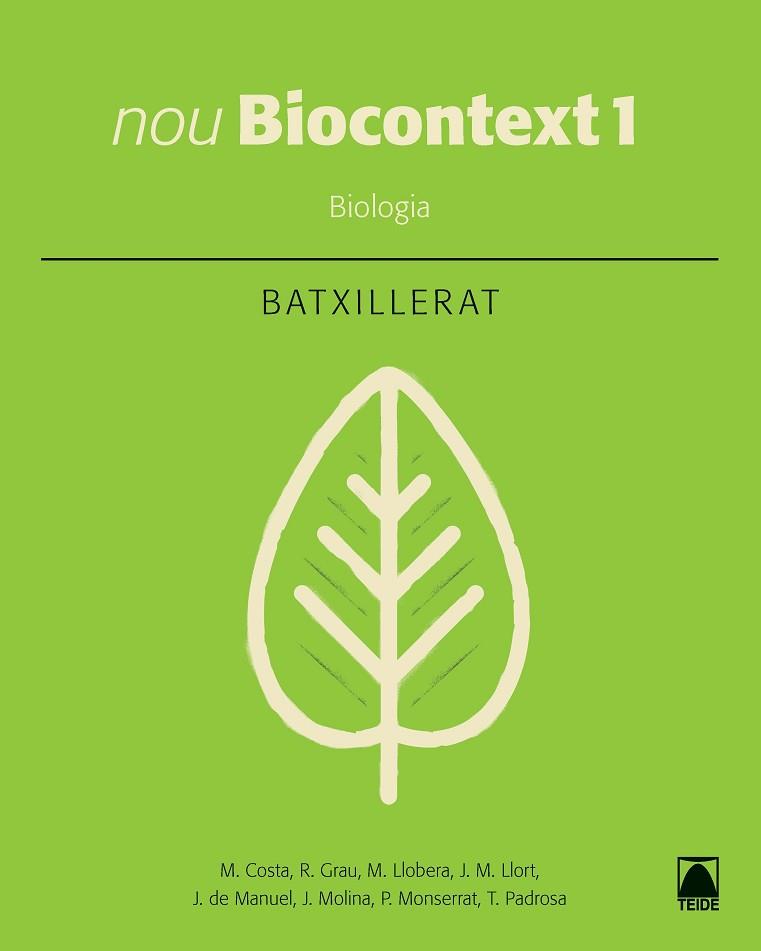 NOU BIOCONTEXT 1. BIOLOGIA - EDICIó 2016 | 9788430753574 | COSTA VILA, MARCEL / FORMIGA CRUZ, MERTIXELL / GRAU SáNCHEZ, RAMON / LLOBERA SANDE, MIQUEL / LLORT P | Llibres Parcir | Llibreria Parcir | Llibreria online de Manresa | Comprar llibres en català i castellà online