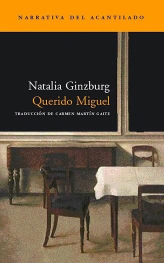 QUERIDO MIGUEL | 9788496136090 | GINZBURG NATALIA | Llibres Parcir | Llibreria Parcir | Llibreria online de Manresa | Comprar llibres en català i castellà online