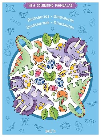 NEW COLOURING MANDALAS - DINOSAURIOS | 9789403225807 | BALLON | Llibres Parcir | Llibreria Parcir | Llibreria online de Manresa | Comprar llibres en català i castellà online