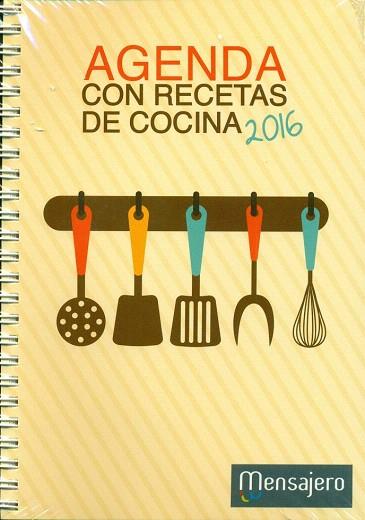 AGENDA 2016 CON RECETAS DE COCINA | 9788427136946 | AA.VV | Llibres Parcir | Llibreria Parcir | Llibreria online de Manresa | Comprar llibres en català i castellà online