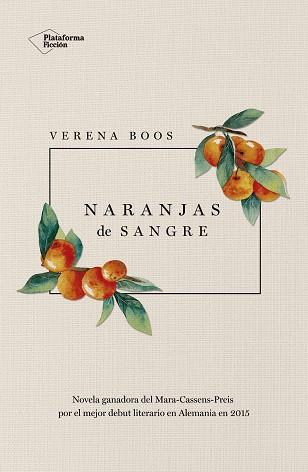 NARANJAS DE SANGRE | 9788417002572 | BOOS, VERENA | Llibres Parcir | Llibreria Parcir | Llibreria online de Manresa | Comprar llibres en català i castellà online