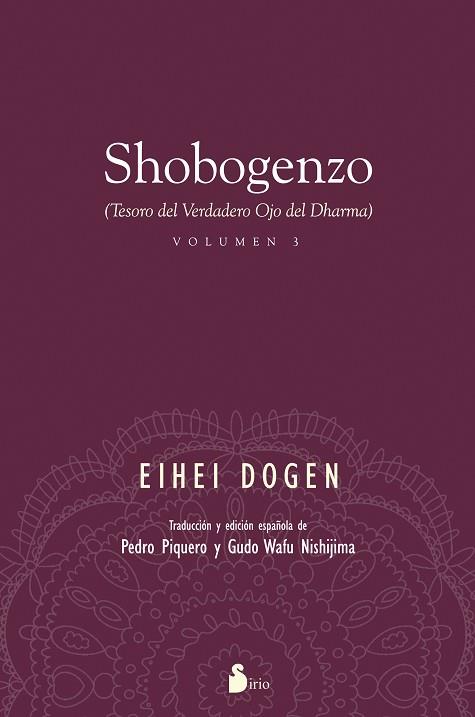 SHOBOGENZO (VOLUMEN 3) | 9788416233762 | DOGEN, EIHEI | Llibres Parcir | Llibreria Parcir | Llibreria online de Manresa | Comprar llibres en català i castellà online