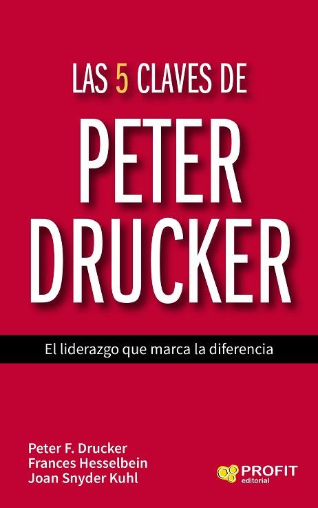 LAS 5 CLAVES DE PETER DRUCKER | 9788416583171 | F. DRUCKER, PETER/SNYDER KUHL, JOAN/HESSELBEIN, FRANCES | Llibres Parcir | Llibreria Parcir | Llibreria online de Manresa | Comprar llibres en català i castellà online