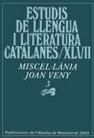 ESTUDIS LLENGUA I LITERATURA CATALANS XLVII | 9788484155430 | Llibres Parcir | Llibreria Parcir | Llibreria online de Manresa | Comprar llibres en català i castellà online