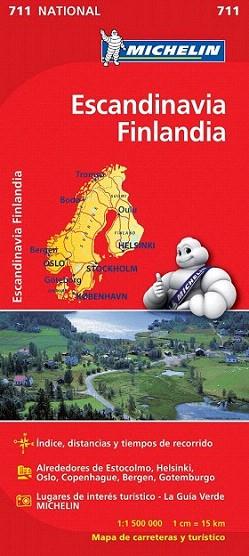 Mapa 711  National Escandinavia, Finlandia | 9782067170513 | VV AA | Llibres Parcir | Llibreria Parcir | Llibreria online de Manresa | Comprar llibres en català i castellà online