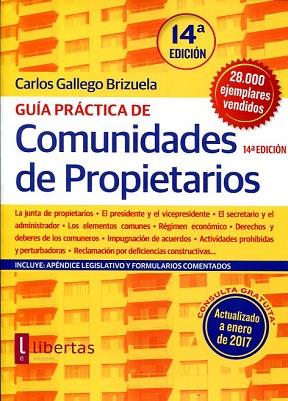 GUÍA PRÁCTICA DE COMUNIDADES DE PROPIETARIOS | 9788494593512 | GALLEGO BRIZUELA, CARLOS | Llibres Parcir | Llibreria Parcir | Llibreria online de Manresa | Comprar llibres en català i castellà online