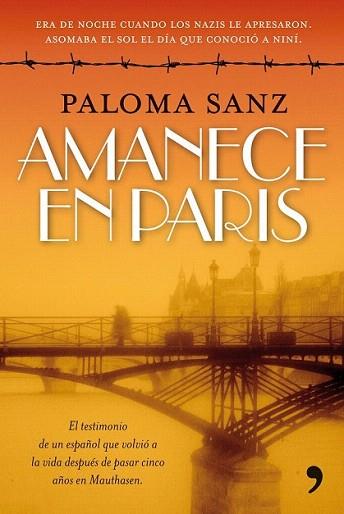 AMANECER EN PARIS | 9788484608929 | SANZ PALOMA | Llibres Parcir | Llibreria Parcir | Llibreria online de Manresa | Comprar llibres en català i castellà online