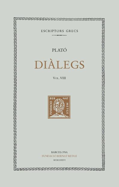 DIÀLEGS, VOL. VIII: GÒRGIAS | 9788472253438 | PLATÓ | Llibres Parcir | Llibreria Parcir | Llibreria online de Manresa | Comprar llibres en català i castellà online