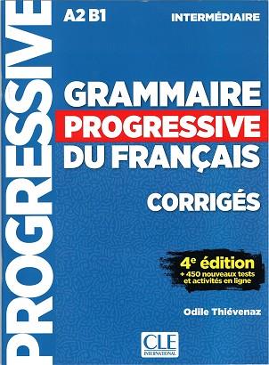 GRAMMAIRE PROGRESSIVE INTERMÉDIAIRE - CORRIGÉS - 4E ED. | 9782090381047 | VV. AA. | Llibres Parcir | Llibreria Parcir | Llibreria online de Manresa | Comprar llibres en català i castellà online