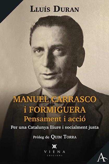 MANUEL CARRASCO I FORMIGUERA | 9788418908811 | DURAN SOLÀ, LLUÍS | Llibres Parcir | Llibreria Parcir | Llibreria online de Manresa | Comprar llibres en català i castellà online