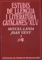 ESTUDIS LLENGUA CATLANA MISCEL,LANIA JOAN VENY | 9788484154242 | Llibres Parcir | Llibreria Parcir | Llibreria online de Manresa | Comprar llibres en català i castellà online