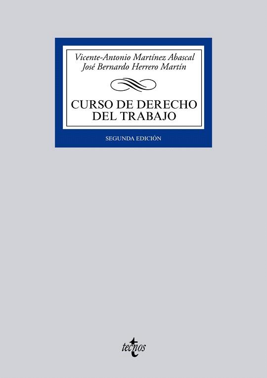 CURSO DE DERECHO DEL TRABAJO | 9788430959266 | MARTÍNEZ ABASCAL, VICENTE-ANTONIO/HERRERO MARTÍN, JOSÉ BERNARDO | Llibres Parcir | Llibreria Parcir | Llibreria online de Manresa | Comprar llibres en català i castellà online