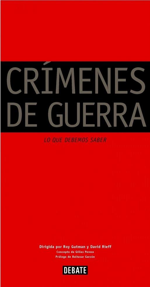 CRIMENES DE GUERRA | 9788483065563 | Llibres Parcir | Llibreria Parcir | Llibreria online de Manresa | Comprar llibres en català i castellà online