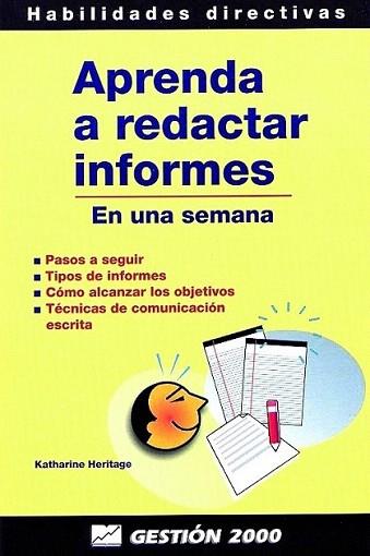 APRENDA A REDACTAR INFORMES | 9788480886581 | HERITAGE | Llibres Parcir | Librería Parcir | Librería online de Manresa | Comprar libros en catalán y castellano online