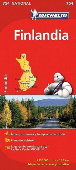 Mapa National Finlandia | 9782067172906 | MICHELIN | Llibres Parcir | Llibreria Parcir | Llibreria online de Manresa | Comprar llibres en català i castellà online