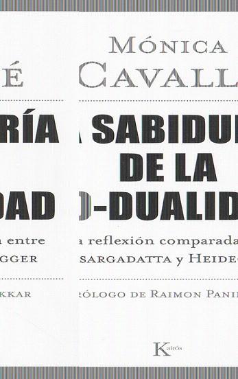 LA SABIDURÍA DE LA NO-DUALIDAD | 9788472456822 | CAVALLÉ, MÓNICA | Llibres Parcir | Llibreria Parcir | Llibreria online de Manresa | Comprar llibres en català i castellà online