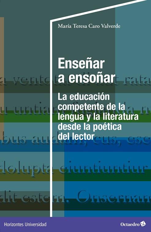 ENSEÑAR A ENSOÑAR | 9788419506122 | CARO VALVERDE, MARÍA TERESA | Llibres Parcir | Llibreria Parcir | Llibreria online de Manresa | Comprar llibres en català i castellà online