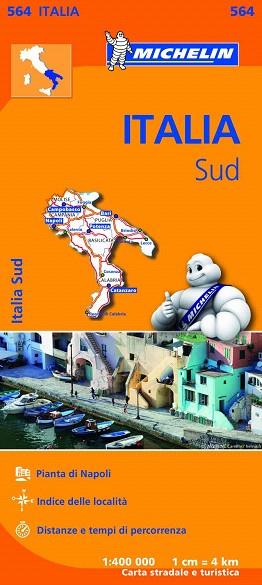 MAPA REGIONAL ITALIA SUD 564 | 9782067184053 | MICHELIN | Llibres Parcir | Llibreria Parcir | Llibreria online de Manresa | Comprar llibres en català i castellà online