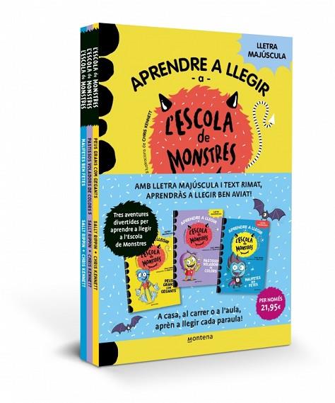 APRENDRE A LLEGIR A L'ESCOLA DE MONSTRES - PACK AMB ELS LLIBRES 4, 5 I 6 | 9788410298675 | RIPPIN, SALLY | Llibres Parcir | Librería Parcir | Librería online de Manresa | Comprar libros en catalán y castellano online