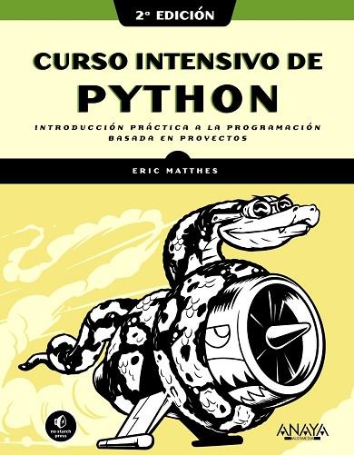 CURSO INTENSIVO DE PYTHON, 2ª EDICIÓN | 9788441543348 | MATTHES, ERIC | Llibres Parcir | Llibreria Parcir | Llibreria online de Manresa | Comprar llibres en català i castellà online