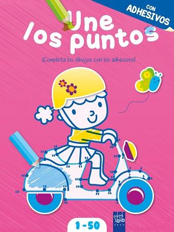 UNE LOS PUNTOS CON ADHESIVOS. ROSA | 9788408148760 | YOYO | Llibres Parcir | Llibreria Parcir | Llibreria online de Manresa | Comprar llibres en català i castellà online