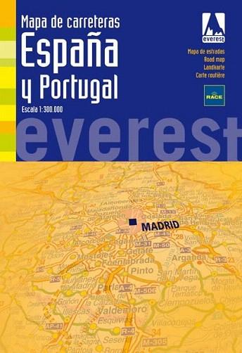 MAPA DE CARRETERAS ESPAÐA Y PORTUGAL EVEREST | 9788424102005 | Llibres Parcir | Llibreria Parcir | Llibreria online de Manresa | Comprar llibres en català i castellà online