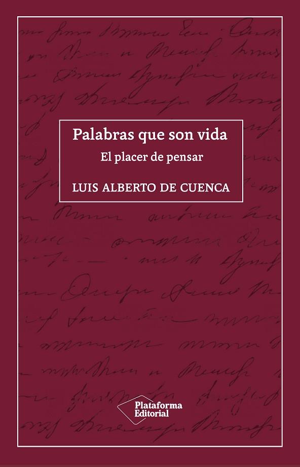 PALABRAS QUE SON VIDA | 9788418285035 | DE CUENCA, LUIS ALBERTO | Llibres Parcir | Llibreria Parcir | Llibreria online de Manresa | Comprar llibres en català i castellà online