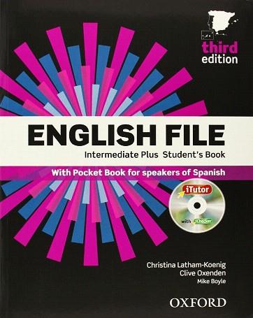 ENGLISH FILE INTERMEDIATE PLUS: STUDENT'S BOOK WORK BOOK WITHOUT KEY PACK (3RD E | 9780194558228 | LATHAM-KOENIG, CHRISTINA | Llibres Parcir | Llibreria Parcir | Llibreria online de Manresa | Comprar llibres en català i castellà online