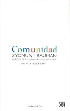 COMUNIDAD EN BUSCA DE SEGURIDAD EN UN MUNDO HOSTIL | 9788432312724 | BAUMAN ZYGMUNT | Llibres Parcir | Llibreria Parcir | Llibreria online de Manresa | Comprar llibres en català i castellà online