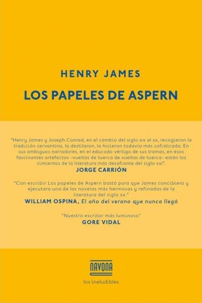 LOS PAPELES DE ASPERN | 9788416259229 | JAMES, H | Llibres Parcir | Llibreria Parcir | Llibreria online de Manresa | Comprar llibres en català i castellà online