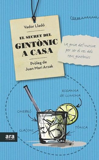 EL SECRET DEL GINTÒNIC A CASA | 9788416154319 | LLADÓ TRENS, VADOR | Llibres Parcir | Librería Parcir | Librería online de Manresa | Comprar libros en catalán y castellano online