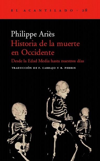 HSITORIA DE LA MUERTE EN OCCIDENTE | 9788495359179 | ARIES | Llibres Parcir | Llibreria Parcir | Llibreria online de Manresa | Comprar llibres en català i castellà online