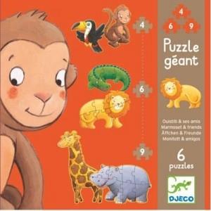 PUZZLE GEANT : OUISTITI Y SUS AMIGOS (2+ AÑOS) | 3070900071148 | Llibres Parcir | Llibreria Parcir | Llibreria online de Manresa | Comprar llibres en català i castellà online