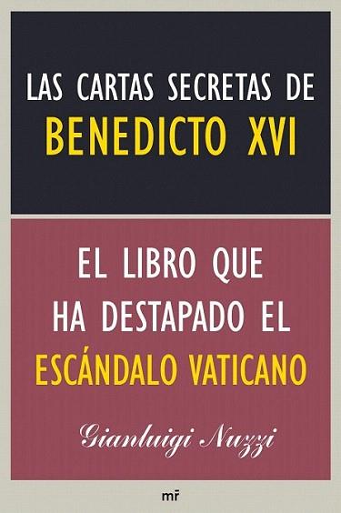 Las cartas secretas de Benedicto XVI | 9788427039223 | Gianluigi Nuzzi | Llibres Parcir | Llibreria Parcir | Llibreria online de Manresa | Comprar llibres en català i castellà online