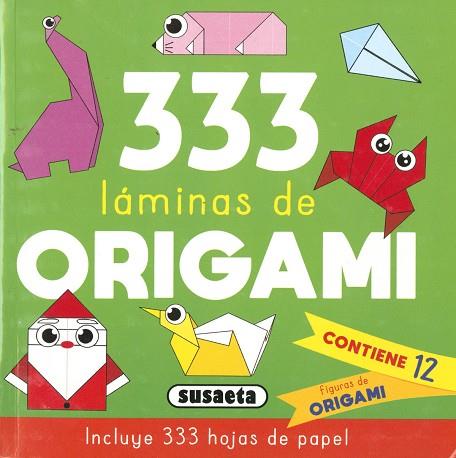 333 LÁMINAS DE ORIGAMI VERDE | 9788411960090 | EDICIONES, SUSAETA | Llibres Parcir | Llibreria Parcir | Llibreria online de Manresa | Comprar llibres en català i castellà online