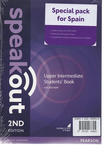 SPEAKOUT 2ND EDITION EXTRA UPPER INTERMEDIATE STUDENTS                BO | 9781292166605 | EALES, FRANCES | Llibres Parcir | Llibreria Parcir | Llibreria online de Manresa | Comprar llibres en català i castellà online