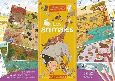 MIS ESCENAS PARA DECORAR. LOS ANIMALES (+1000 STICKERS) | 9788415785620 | LAROUSSE EDITORIAL | Llibres Parcir | Llibreria Parcir | Llibreria online de Manresa | Comprar llibres en català i castellà online