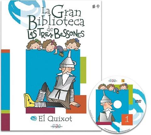 EL QUIXOT LA GRAN BIBLIOTECA DE LES TRES BESSONES | 9788495731098 | Llibres Parcir | Llibreria Parcir | Llibreria online de Manresa | Comprar llibres en català i castellà online