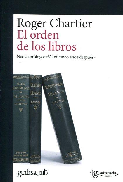 EL ORDEN DE LOS LIBROS | 9788416919253 | CHARTIER, ROGER | Llibres Parcir | Llibreria Parcir | Llibreria online de Manresa | Comprar llibres en català i castellà online