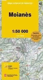 42 MOIANES 1:50.000 -ICC | 9788439392651 | Llibres Parcir | Llibreria Parcir | Llibreria online de Manresa | Comprar llibres en català i castellà online