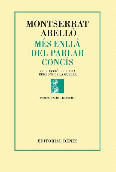 ENLLÀ DEL PARLAR CONCÍS | 9788494257728 | ABELLO, MONTSERRAT | Llibres Parcir | Llibreria Parcir | Llibreria online de Manresa | Comprar llibres en català i castellà online